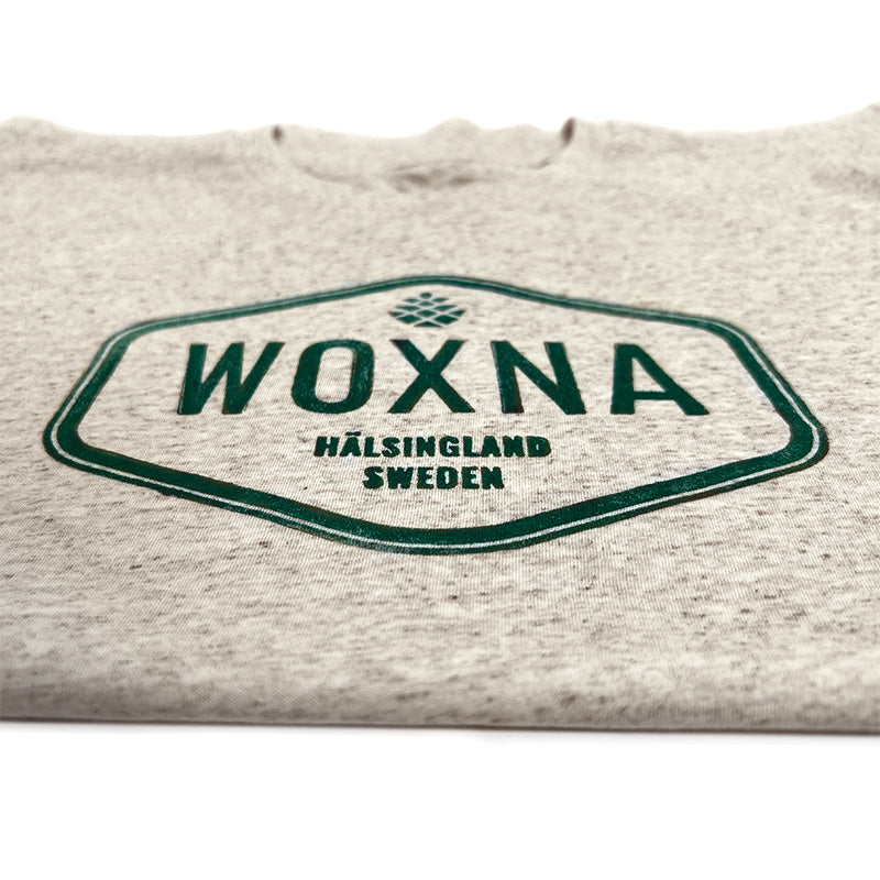 Woxna t-shirt med handstämplad logo