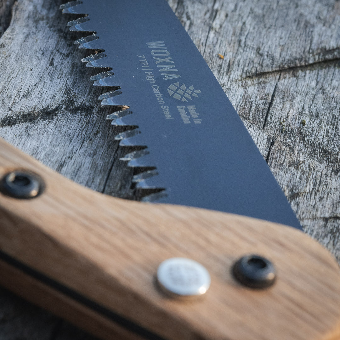 Hälsing Foldable Saw 250 mm - Oak & High Carbon Steel