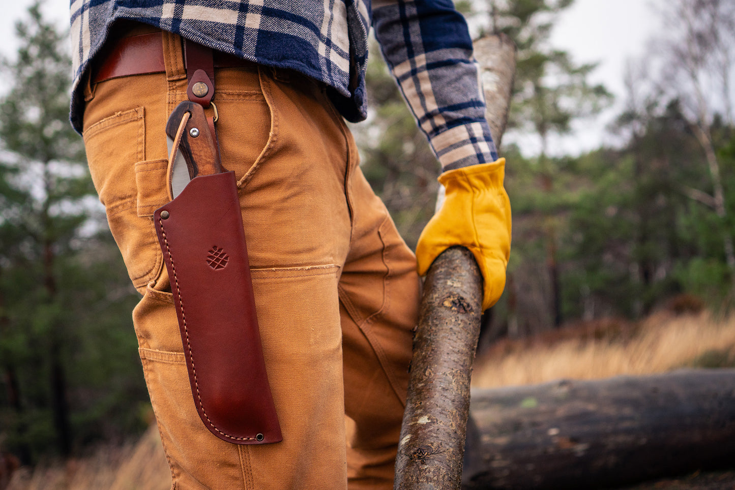 Ljusnan 250 mm/10″ & Alfta sheath set