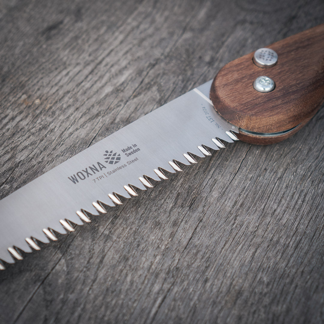 Ljusnan Foldable Saw 180 mm - Walnut & Stainless Steel