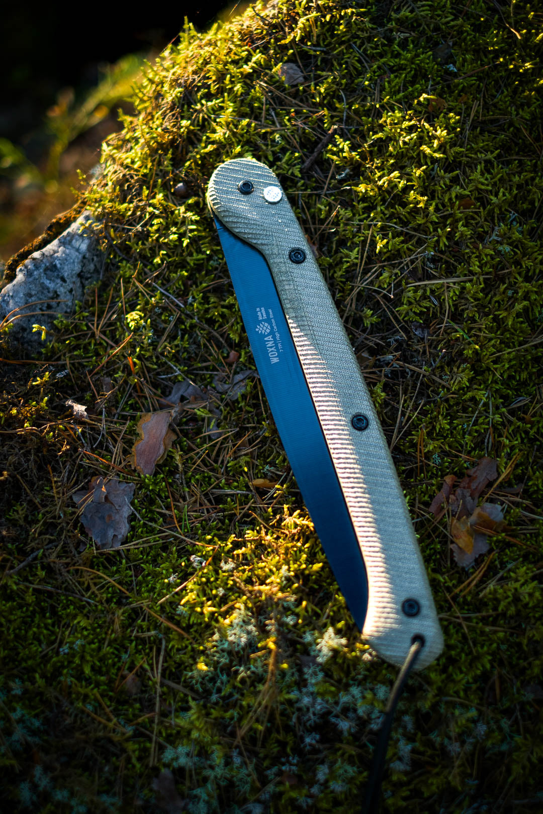 Limited Edition: Arbrå Foldable Saw - Canvas Micarta & High Carbon Steel