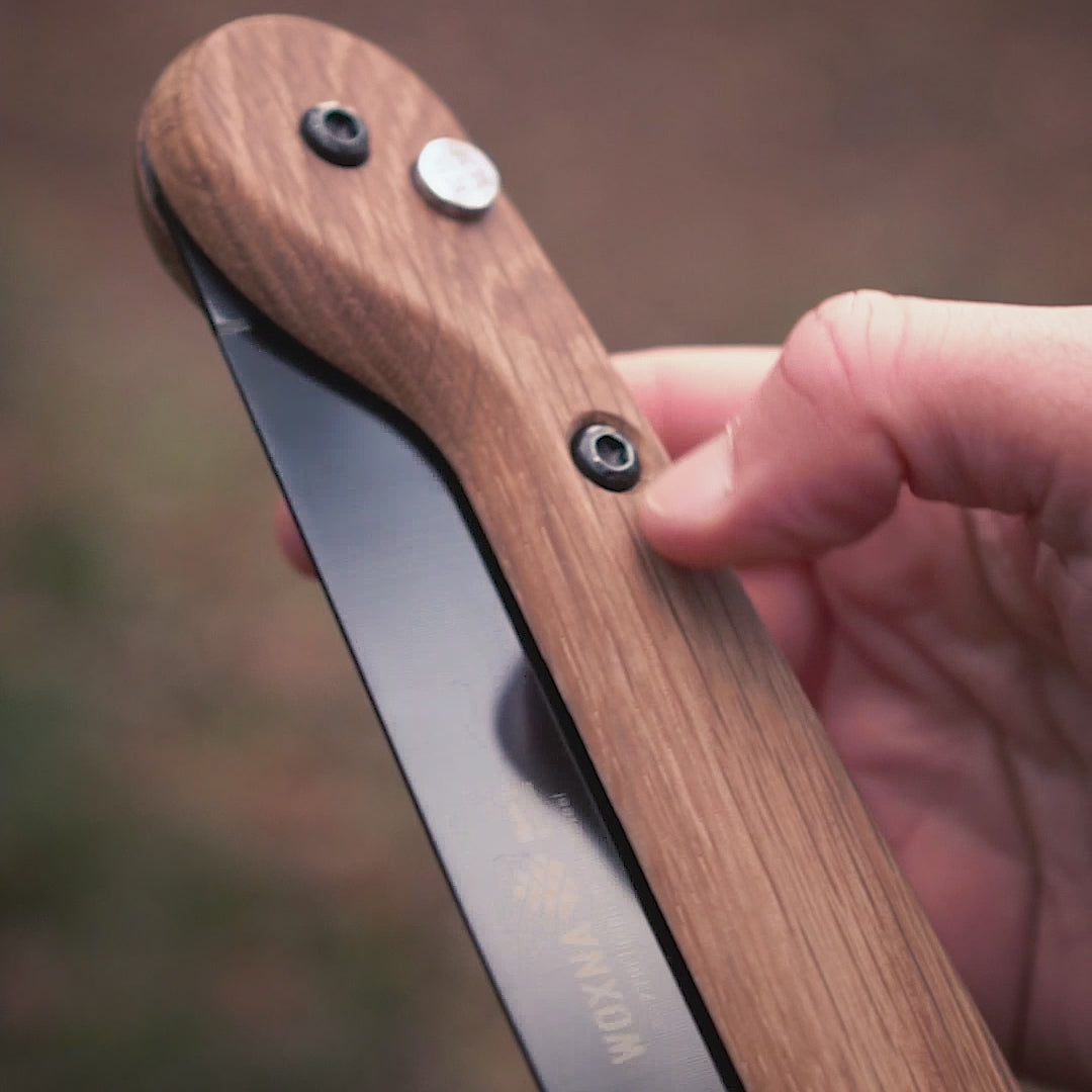 Hälsing Foldable Hand Saw - Oak & High Carbon Steel – Woxna
